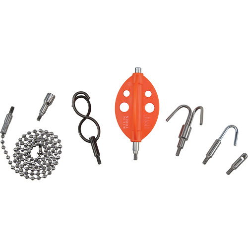 Jeu d'accessoires d'accrochage pour ruban de tirage Distribution Jean Lapalme