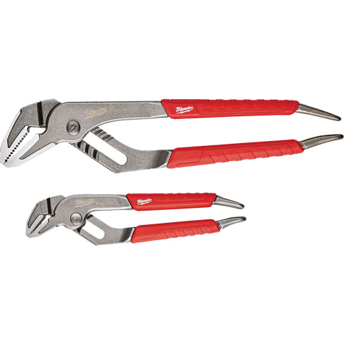 Jeu de pinces &agrave; m&acirc;choires droites 6" et 10" &agrave; prise Comfort Grip, 2 Morceaux Distribution Jean Lapalme