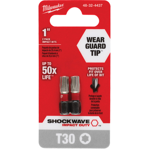 Embout de tournevis Shockwave Impact Duty, Torx, T-30, Prise 1/4" Distribution Jean Lapalme