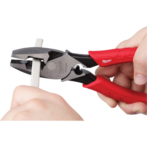 Comfort Grip High Leverage Lineman's Pliers with Crimper Distribution Jean Lapalme