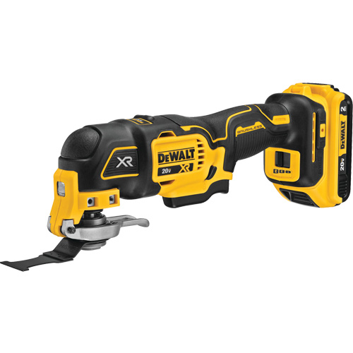 XR&reg; Brushless Cordless 3-Speed Oscillating Multi-Tool Kit, 20 V, Lithium-Ion Distribution Jean Lapalme