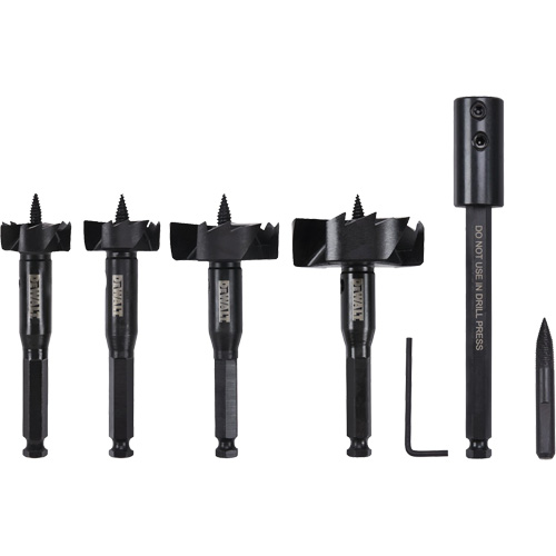 Self-Feed Bit Kit, 5 Pieces Distribution Jean Lapalme