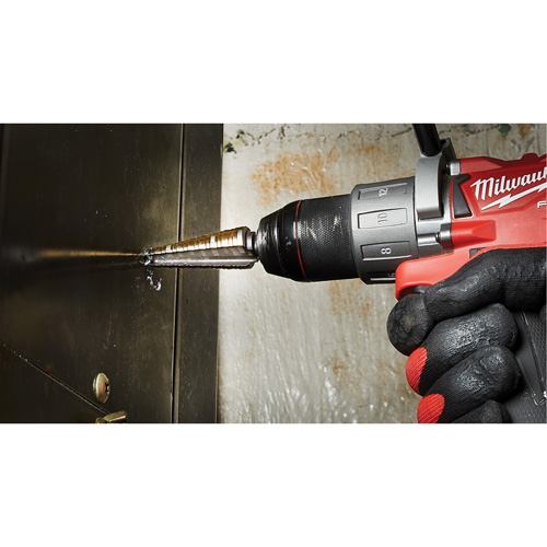 Step Drill Bit, 3/16"/#4 - 7/8"/#4 , 1/32" Increments, High Speed Cobalt Distribution Jean Lapalme