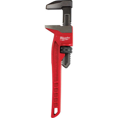 Cl&eacute; &agrave; tuyau &agrave; m&acirc;choires lisses, Cap des m&acirc;choires 2-5/8", Longueur 12", Fini Rev&ecirc;tement en poudre, Prise Ergonomique Distribution Jean Lapalme
