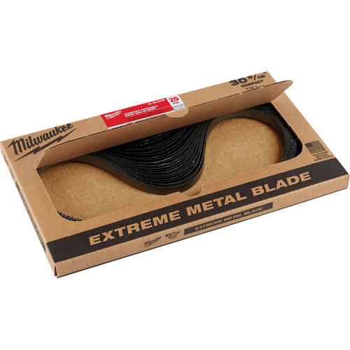 Lames-ruban pour coupes de m&eacute;taux extr&ecirc;mes, Acier rapide, 30-9/16" lo x 1/2" la x &eacute;paisseur 0,02", 8/10 dents par pouce Distribution Jean Lapalme