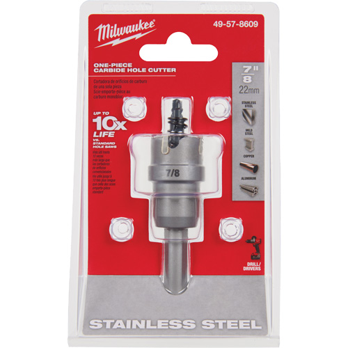 Scies-cloches au carbure monobloc, 7/8", Profondeur de la coupe de 3/16" Distribution Jean Lapalme