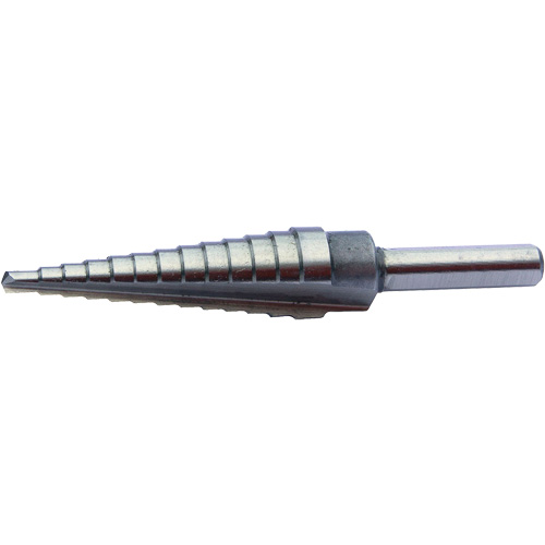 DRILLCO Multi-Step Drill Bit, 3/16" - 1/2" , High Speed Steel Distribution Jean Lapalme
