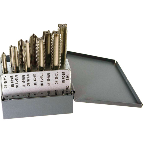 DRILLCO Tap Set, 10 Pieces Distribution Jean Lapalme