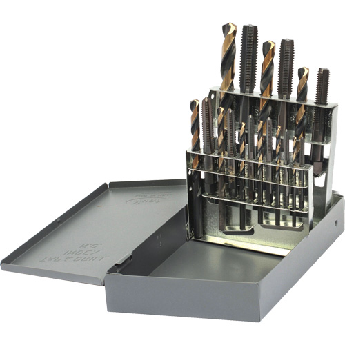 Jeu de tarauds & forets DRILLCO, 18 morcea Distribution Jean Lapalme
