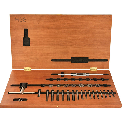 DRILLCO Tap & Hex Die Set, 36 Pieces Distribution Jean Lapalme