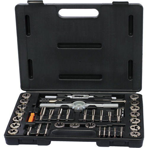 DRILLCO Metric Tap & Die Set, 36 Pieces Distribution Jean Lapalme