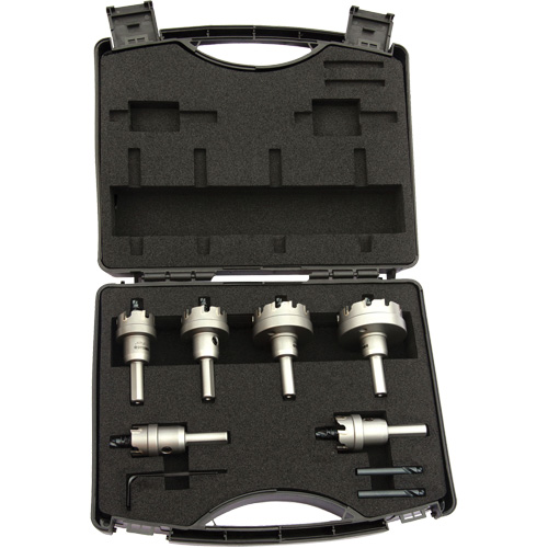 DRILLCO TCT Hole Cutter Set, 6 Pieces Distribution Jean Lapalme