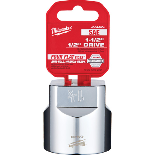 Prise SAE avec c&ocirc;t&eacute;s Four Flats, 1-1/2", Prise 1/2", 6 pans Distribution Jean Lapalme