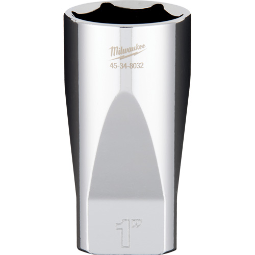 Douille SAE avec c&ocirc;t&eacute;s Four Flats, 1", Prise 3/8", 6 pans, Profond Distribution Jean Lapalme