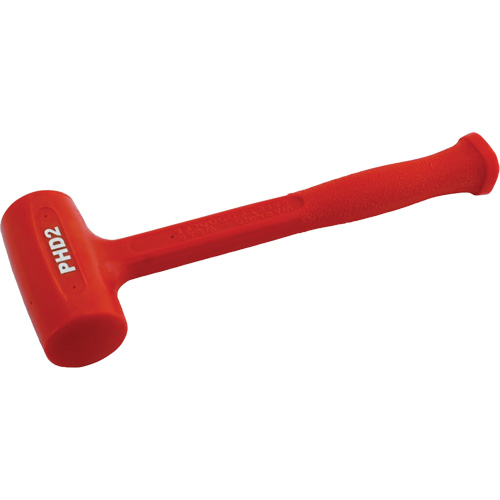 One-Piece Dead Blow Hammer, 1.6 lbs., Smooth Grip, 12-3/4" L Distribution Jean Lapalme