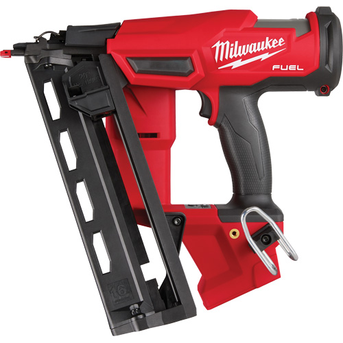 Cloueuse M18 Fuel pour clous de finition de calibre 16 en bande oblique (outil seulement), 18 V, Lithium-ion Distribution Jean Lapalme