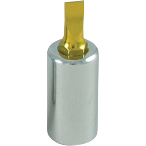 Gold Tip Screwdriver Bit, Slot, 15/64", 1/4" Drive Distribution Jean Lapalme