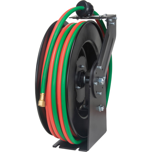 Welding Hose Reel, Welding Gases, 1/4" x 25', Single Hose, 300 psi Distribution Jean Lapalme