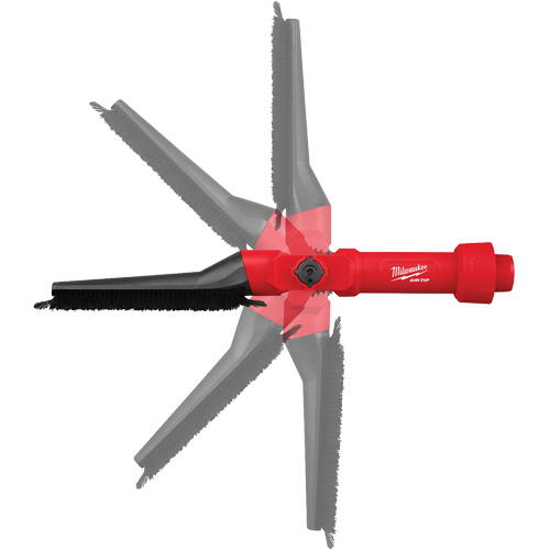Brosse pivotante &agrave; profil bas Air-Tip Distribution Jean Lapalme