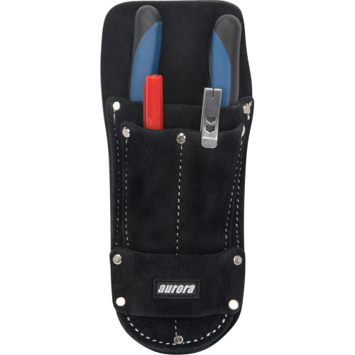 &eacute;tui pour outils, Porte-pinces, Cuir, 3 Poches Distribution Jean Lapalme