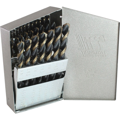 Jeu de forets courts Triumph MRO Plus, 29 morceaux, Acier rapide Distribution Jean Lapalme