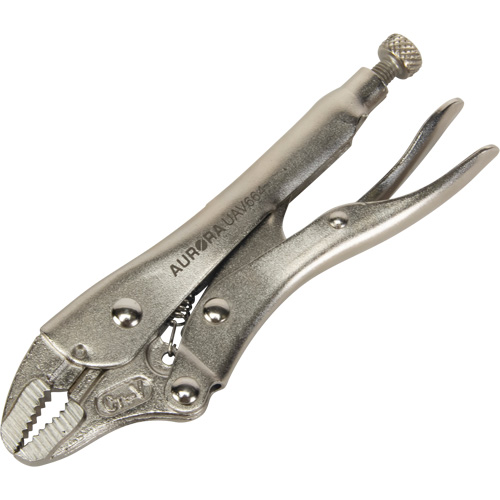 Pince-&eacute;tau avec coupe-fils, Longueur 5", M&acirc;choire courb&eacute;e Distribution Jean Lapalme