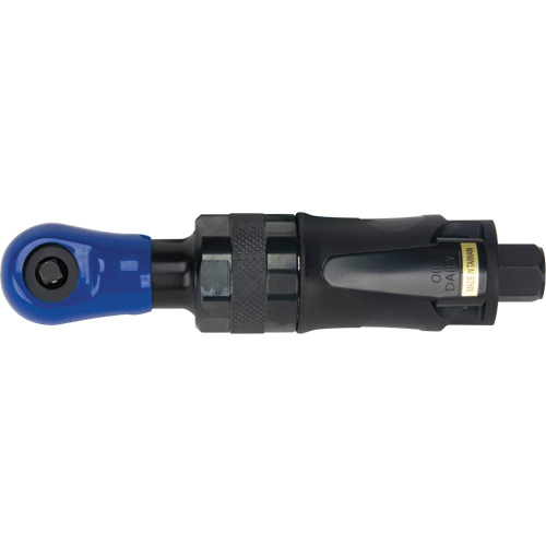 Stubby Industrial Air Ratchet Wrench, 1/4" Drive, 1/4" NPT, 3 CFM Distribution Jean Lapalme