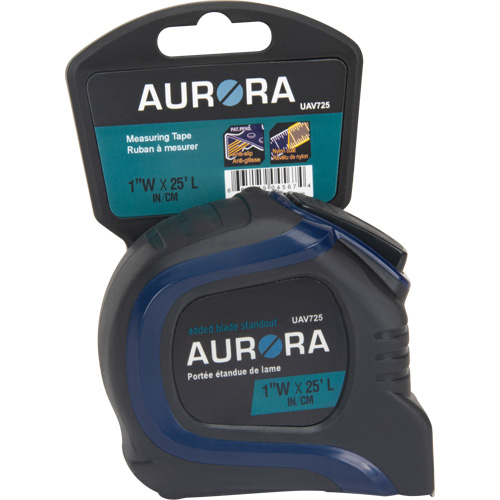 Ruban &agrave; mesurer, 1" x 25', Marques de goujon Imp&eacute;rial & m&eacute;trique Distribution Jean Lapalme