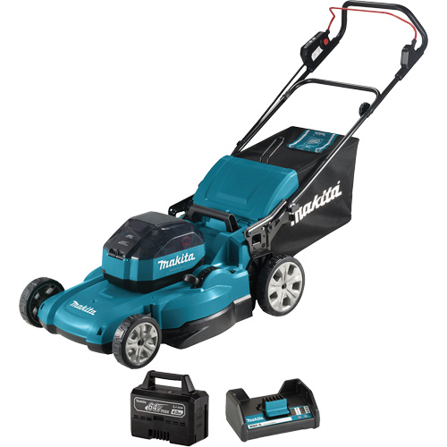 Tondeuse sans fil avec moteur sans balai, Pouss&eacute;e, &agrave; pile, Largeur de coupe 21" Distribution Jean Lapalme