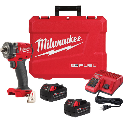Cl&eacute; &agrave; chocs compacte M18 FUEL avec ensemble de d&eacute;tente &agrave; goupille, 18 V, Mandrin 1/2" Distribution Jean Lapalme