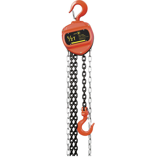 VCH Series Chain Hoist, 20' Lift, 2200 lbs. (1 tons) Capacity, Heat-Treated Alloy Steel Chain Distribution Jean Lapalme