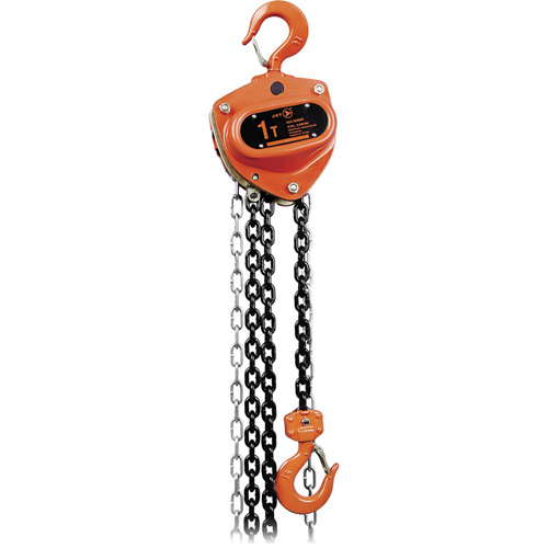 KCH Series Heavy-Duty Chain Hoist, 10' Lift, 1100 lbs. (0.5 tons) Capacity, Heat-Treated Alloy Steel Chain Distribution Jean Lapalme