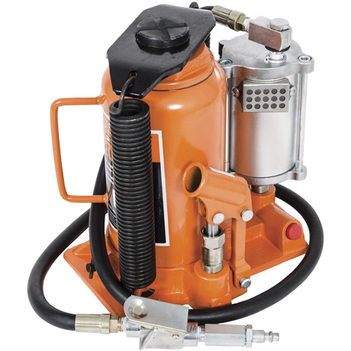 Super Heavy-Duty Bottle Jack, 20 Ton(s), Air Hydraulic, 20" Raised Height Distribution Jean Lapalme