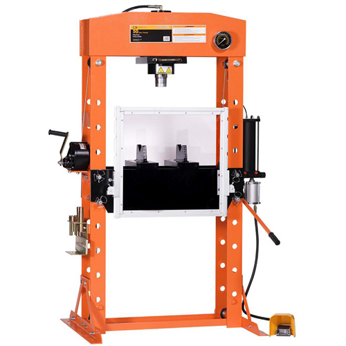 Super Heavy-Duty Shop Press, 50 Ton(s) Capacity Distribution Jean Lapalme