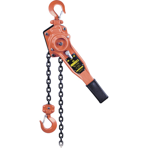 KLP-75-10 KLP Series Heavy-Duty Lever Chain Hoist, 10' Lift, 1500 lbs. (0.75 tons) Capacity Distribution Jean Lapalme