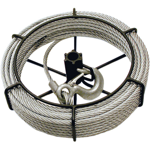 JGP-300A 3 Ton 66' Cable Assembly for Jet Wire Grip Pullers Distribution Jean Lapalme