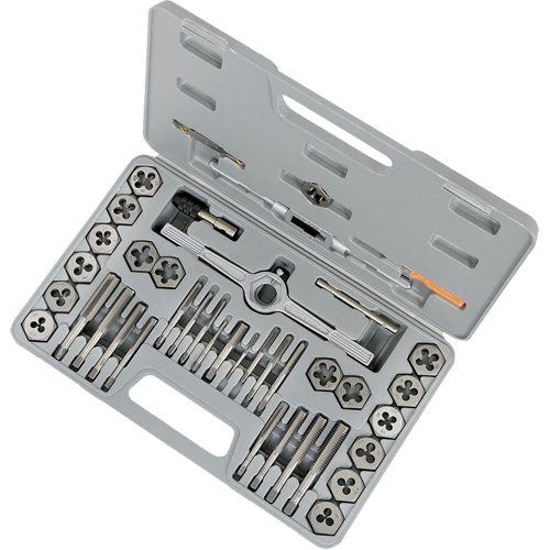 TD40A Premium SAE Alloy Tap & Die Set, 40 Pieces Distribution Jean Lapalme