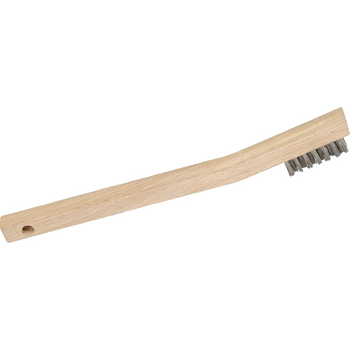 3MHSS Mini brosse &agrave; gratter en fil m&eacute;tallique, Acier inoxydable, 3 x 7 rangs de fils, Longueur 7-3/4" Distribution Jean Lapalme