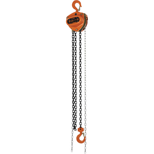 KCH Series Chain Hoists, 10' Lift, 4400 lbs. (2 tons) Capacity, Alloy Steel Chain Distribution Jean Lapalme