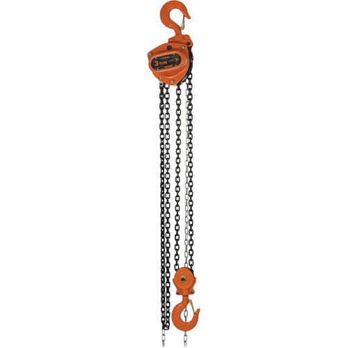 KCH Series Chain Hoists, 10' Lift, 6600 lbs. (3 tons) Capacity, Alloy Steel Chain Distribution Jean Lapalme