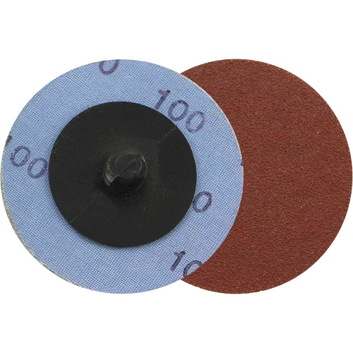 Cloth Backing  Sanding Discs for Die Grinders - Steel Application, 2" Dia., 100 Grit, Aluminum Oxide Distribution Jean Lapalme