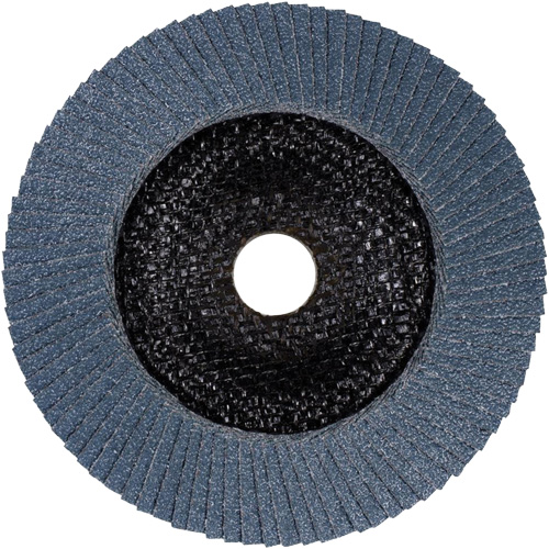 Disques &agrave; lamelles pour l'acier/acier inoxydable, 6" x 7/8", Type 29, Grain Z80, Zirconium Distribution Jean Lapalme