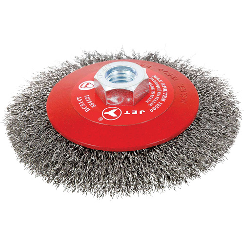 BC514T Crimped Conical Brushes for Angle Grinders Distribution Jean Lapalme