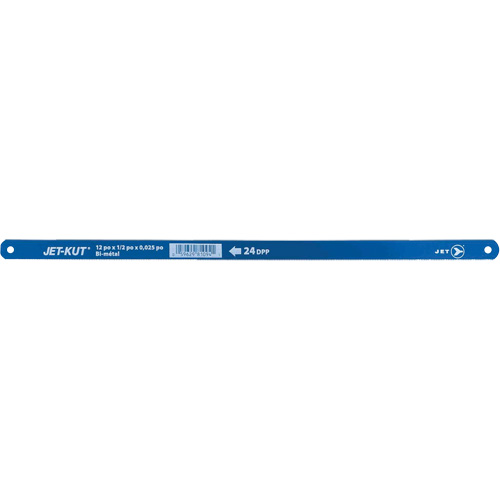 Hacksaws Replacement Blades, Bi-Metal/High Speed Steel, 12" L, 24 TPI Distribution Jean Lapalme