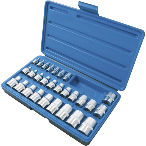 SS328TS External Socket Sets, Torx&reg;, 1/2"/1/4"/3/8" Drive, 28 Pcs Distribution Jean Lapalme