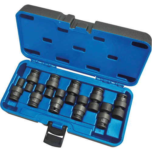 Universal Socket Sets, 10 Pcs, Impact, 3/8" Drive Size Distribution Jean Lapalme