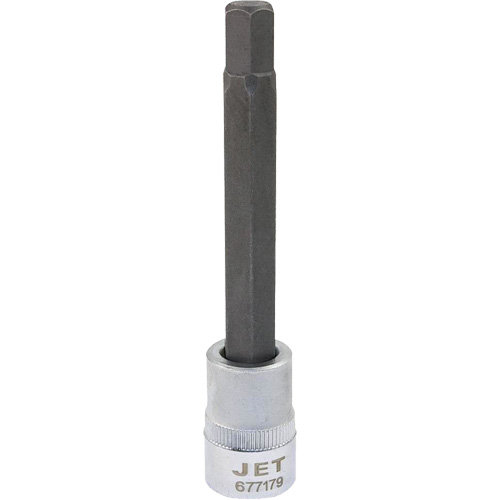 Extra-Long Bit Sockets, Hex, 9 mm x 4" L, 3/8" Drive Distribution Jean Lapalme