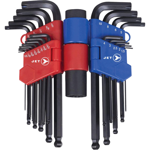 JHHK-22 Hextractor Hex Key Wrench Sets, 22 Pcs., Metric & Imperial Distribution Jean Lapalme