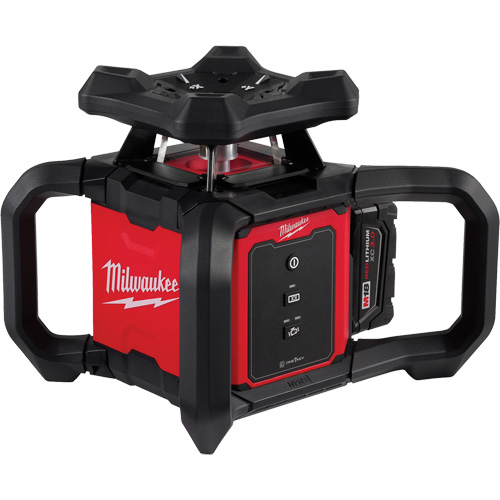 Ensemble de niveau laser rotatif ext&eacute;rieur rouge M18 avec r&eacute;cepteur, 2000' (609,6 m) Distribution Jean Lapalme
