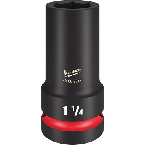 Shockwave Impact Duty Thin Wall Extra Socket, Impact, 1-1/4", 1" Drive, 6 Points, Deep Distribution Jean Lapalme